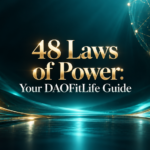 Centered Image Displaying the 48 Laws of Power Logo