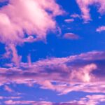 high-angle photography of clouds