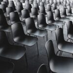 black chair lot