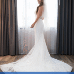 Cover Image for The Bride Guide Featuring Lili Kazemi in a Wedding Gown
